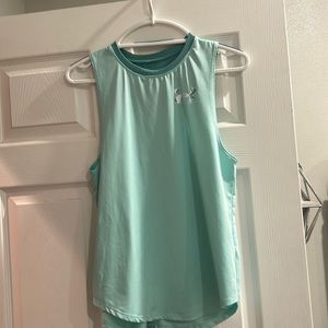 Light teal Under Armour tank top